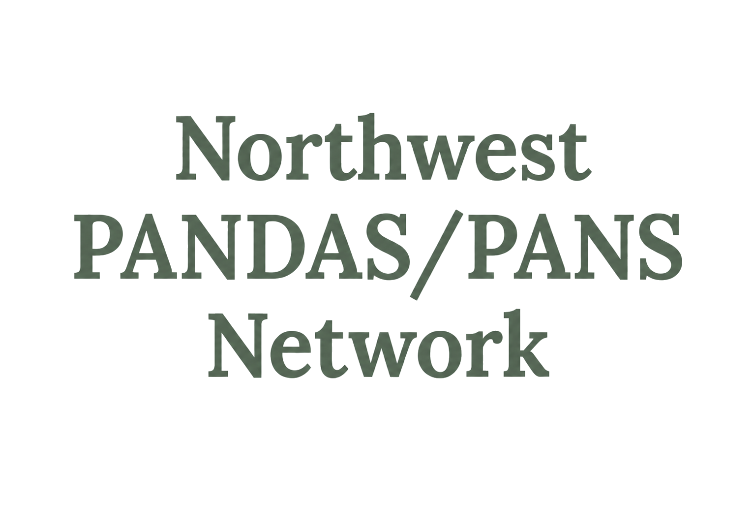 Northwest PANDAS/PANS Network logo
