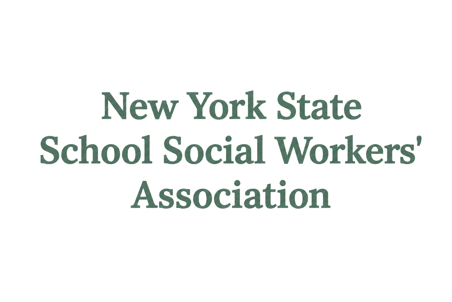 New York State School Social Workers' Association logo